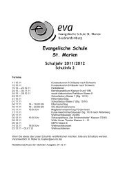 Schulinfo 2 - Evangelische Schule Neubrandenburg