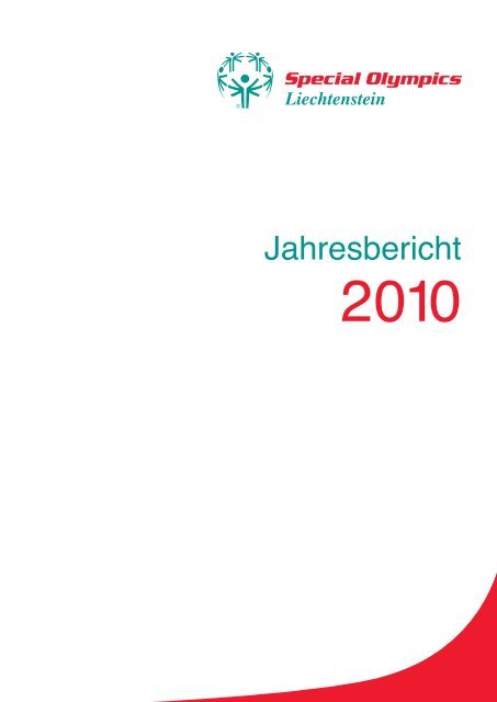 Jahresbericht 2010.pdf - Special Olympics Liechtenstein