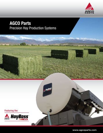 AGCO Parts Precision Hay Production Systems