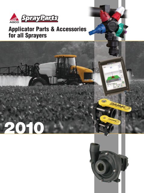 Components of the modular agrochemical precision sprayer mounted