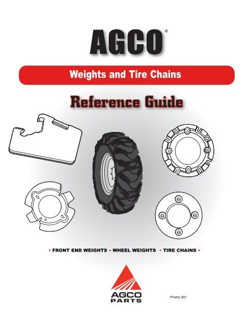 Weights and Tire Chains - AGCO Parts