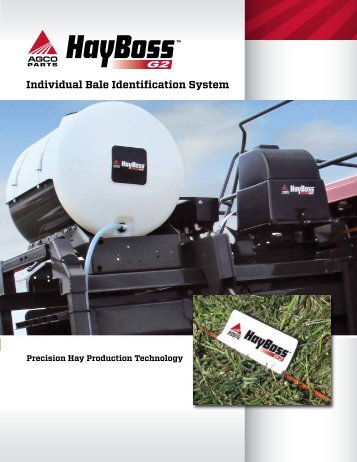 Individual Bale Identification System - AGCO Parts
