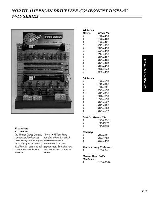 AGCO Parts & Weasler Driveline Catalog