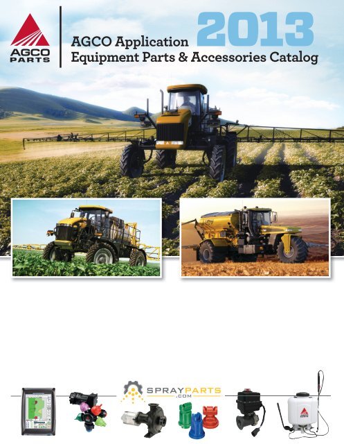 2013 AGCO Application Parts & Accessories Catalog - AGCO Parts