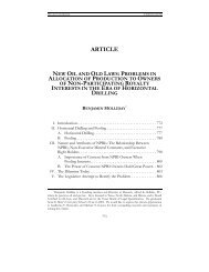 article new oil and old laws - St. Mary's Law Journal