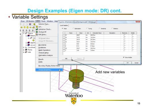 Filter Design Using Ansoft HFSS - Electrical and Computer ...