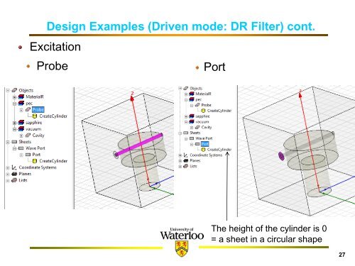 Filter Design Using Ansoft HFSS - Electrical and Computer ...