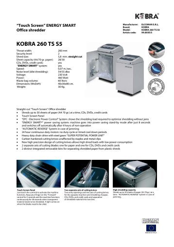 KOBRA 260 TS C2 Brochure.pdf - Tradescanners