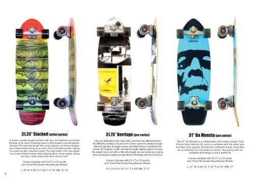 skateboards 2013 - Carver Skateboards