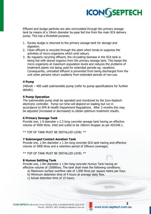 Turbojet 3000 Technical Specification - Icon-Septech
