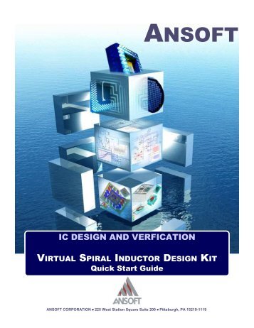 Virtual Spiral Inductor Quick Start Guide