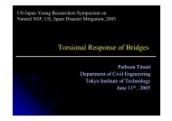 Torsional Response of Bridges