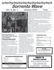 Sorrento Wave Vol. 6, No. 1 January 2012 Free