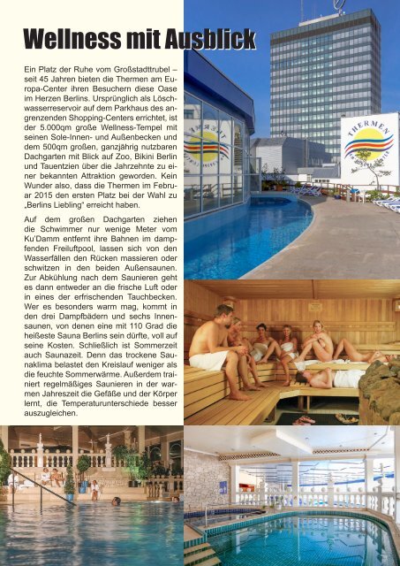 Berlin 24 Das Magazin Ausgabe 25 Juli 2015