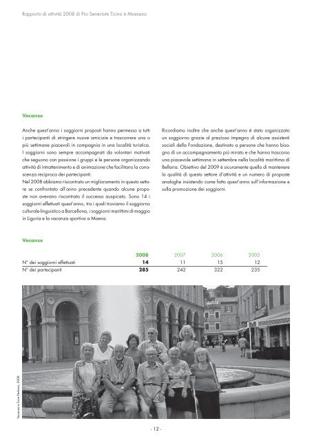 Rapporto di attivitÃƒÂ  2008 - in Pro  Senectute Ticino e Moesano web