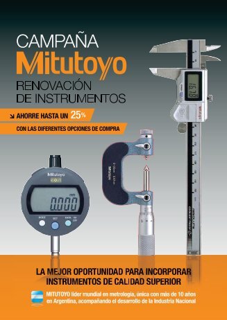 CAMPAÑA - Mitutoyo