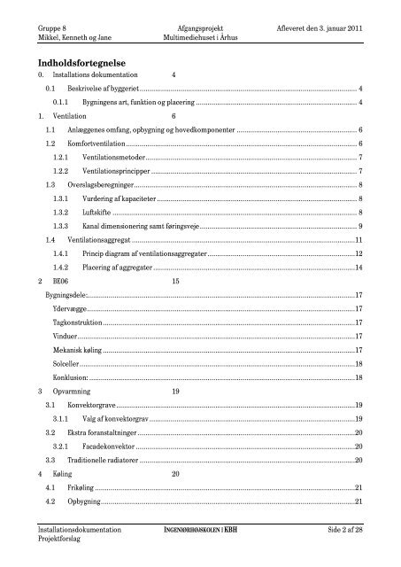 Projektforslag - Ventilationsrapport (pdf) - Urban Mediaspace Aarhus