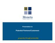 Moneta Overview Presentation - Innovative Energy Consulting ...