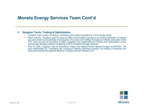 Moneta Overview Presentation - Innovative Energy Consulting ...