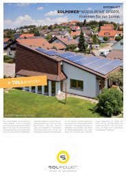 Datenblatt SOLPOWER GP660L - pro solar Solarstrom GmbH