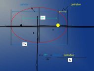 Kepler's Laws / Atoms / Elements - Ann Arbor Earth Science