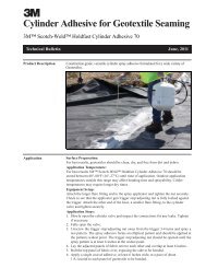 3M Geotextile Seaming Tech Bulletin