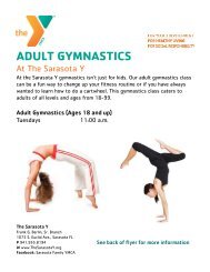 ADULT GYMNASTICS - Sarasota Family YMCA