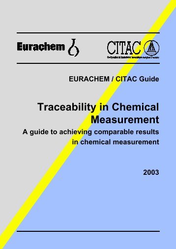 EURACHEM / CITAC Guide - Quantifying Uncertainty in Analytical ...