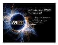 Introducing HFSS Version 12 - Ansys