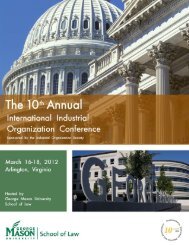 2012 IIOC Printed Program - Industrial Organization Society