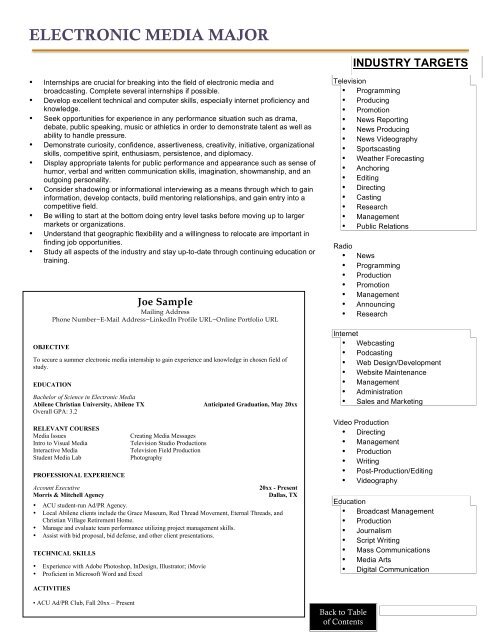 Résumé Guide