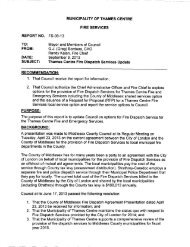 Report No. FS-09-13, Fire Dispatch Services - Municipality Of ...