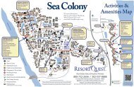 Activity Map - ResortQuest Real Estate