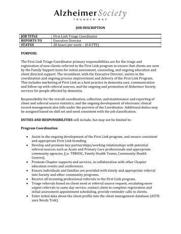 maintenance coordinator job description