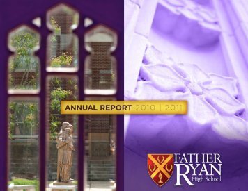 Annual Report 2010-2011 - Father Ryan High School