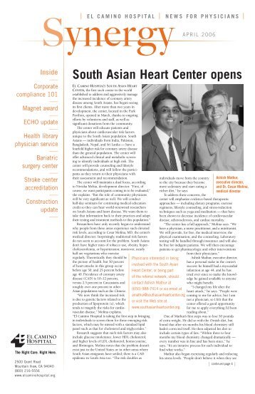 South Asian Heart Center opens