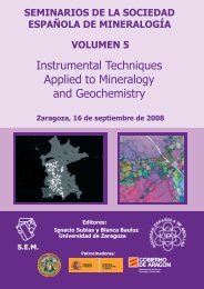 instrumental techniques applied to mineralogy and geochemistry