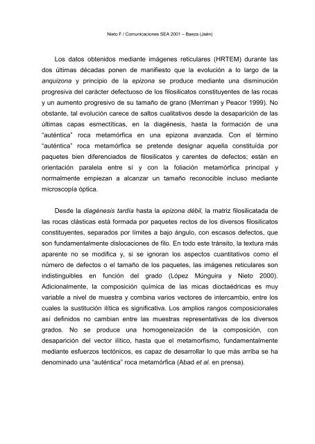 XVI ReuniÃ³n CientÃ­fica de la Sociedad EspaÃ±ola de Arcillas - Libro ...