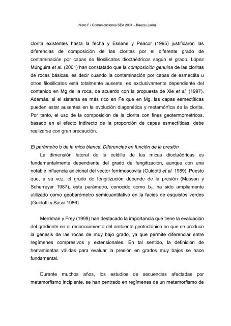 XVI ReuniÃ³n CientÃ­fica de la Sociedad EspaÃ±ola de Arcillas - Libro ...