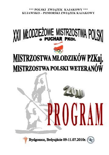 Program regat - Polski ZwiÄzek Kajakowy