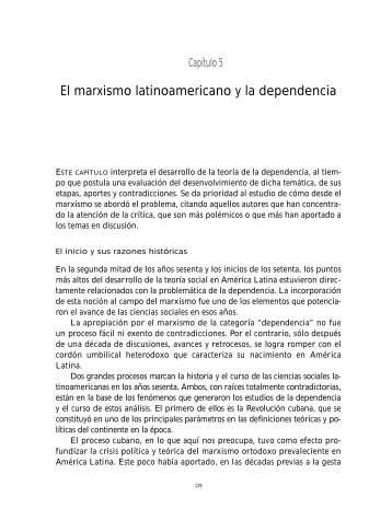 El marxismo latinoamericano y la dependencia - Red Internacional ...