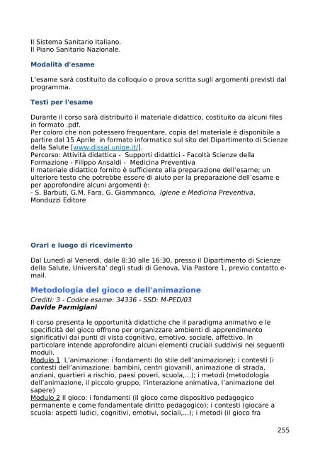 Download - Scienze della Formazione - Università degli Studi di ...