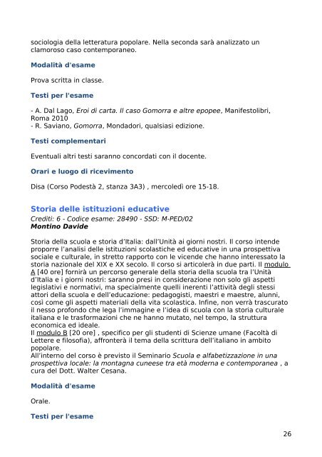 Download - Scienze della Formazione - Università degli Studi di ...