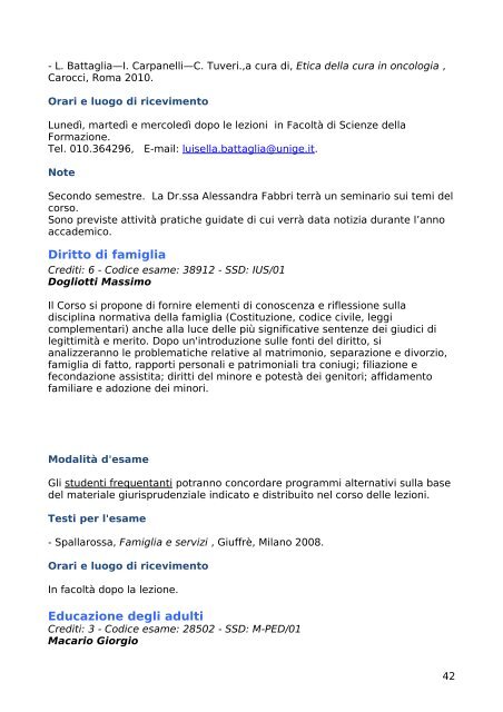 Download - Scienze della Formazione - Università degli Studi di ...