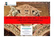 ATTRAVERSARE LE CRISI DEL 21 SECOLO - Patrick Lagadec