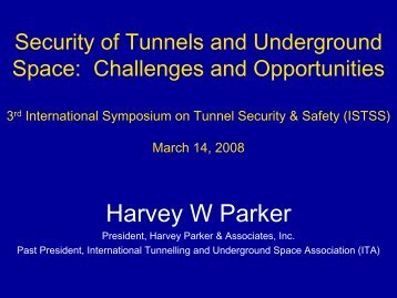 Security of Tunnels & Underground Space - istss