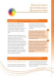 EducaÃ§Ã£o para a Sustentabilidade e Qualidade de Vida. PDF