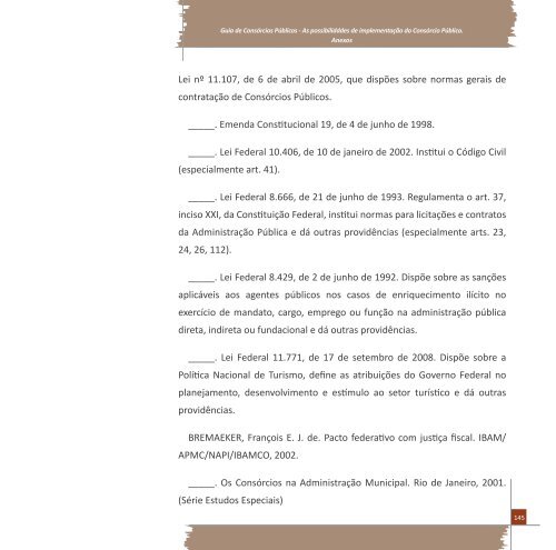 Guia ConsÃ³rcios PÃºblicos - Programa Cidades SustentÃ¡veis