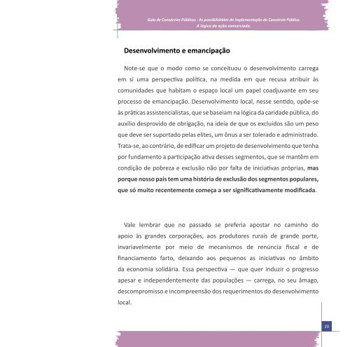 Guia ConsÃ³rcios PÃºblicos - Programa Cidades SustentÃ¡veis