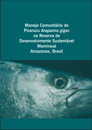 Manejo ComunitÃ¡rio do Pirarucu Arapaima gigas na Reserva de ...